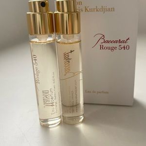 Baccarat Rouge 540 eau de parfum 2 x .375 fl oz